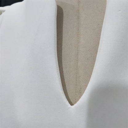 Irregular Women High Waist Ruffled Plus Sizes Dresses