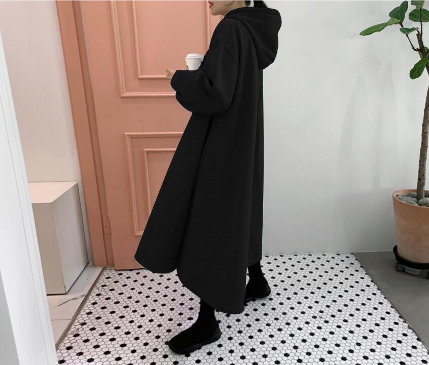 Women Plus Sizes Pullover Long Midi Length Sports Dresses-STYLEGOING