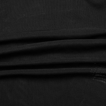 Black Sexy See Through Tulle Backless Dresses (inside included)