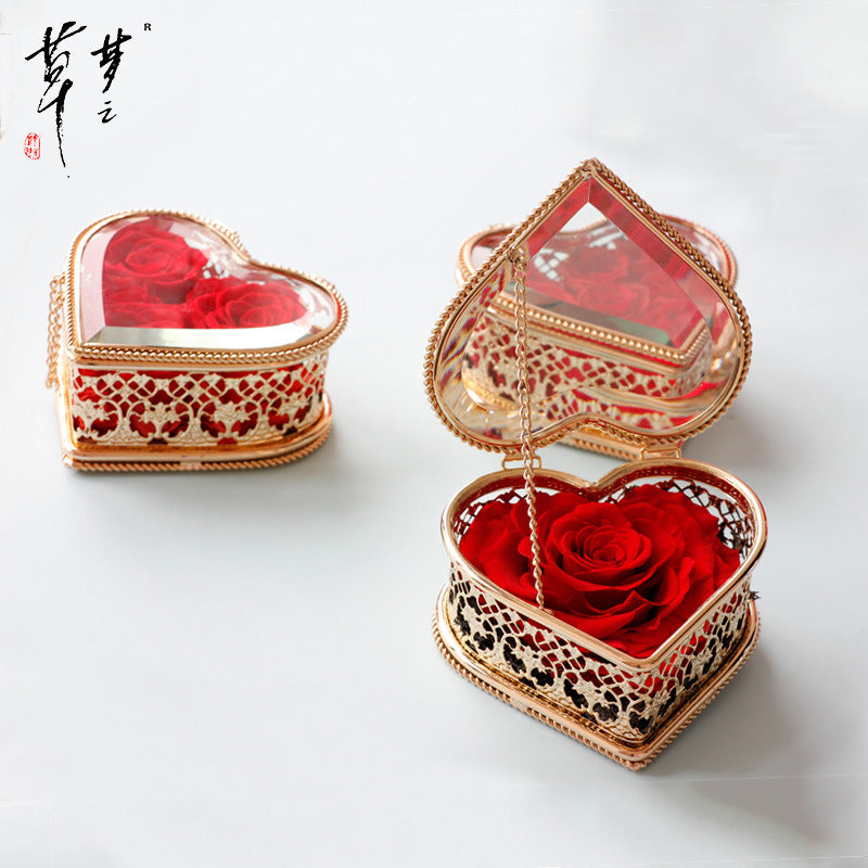 Preserved Forever Flowers Red Rose for Valentine's Day Gifts
