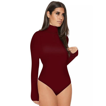 Sexy Long Sleeves Basic Jumpsuits