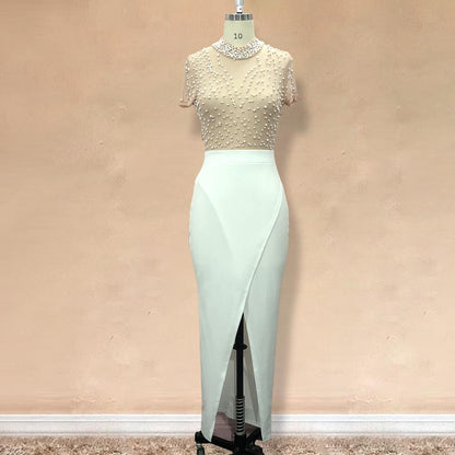 Sexy See Through Evening Dresses-STYLEGOING