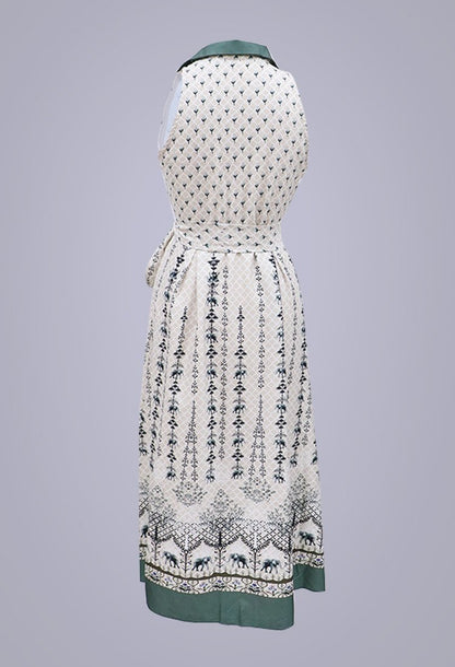Women Summer Sleeveless Print Dresses-STYLEGOING