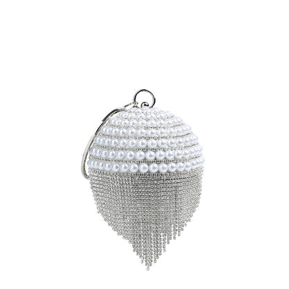 Fashion Round Shaped Evening Party Cosmetics Bags