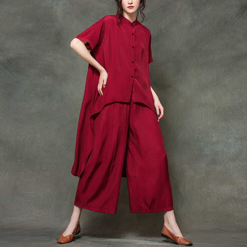 Leisure Summer Two Pieces Plus Sizes Summer Out Suits