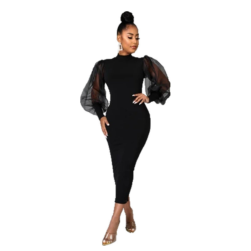 Black Long Sleeves Dresses for Women