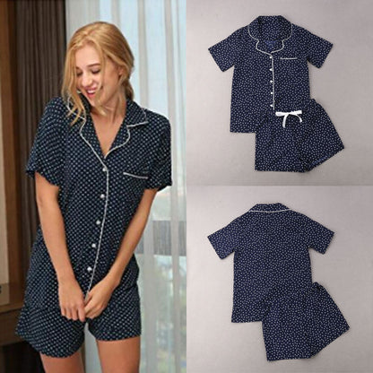 Leisure Summer Women Two Pieces Sleepwear