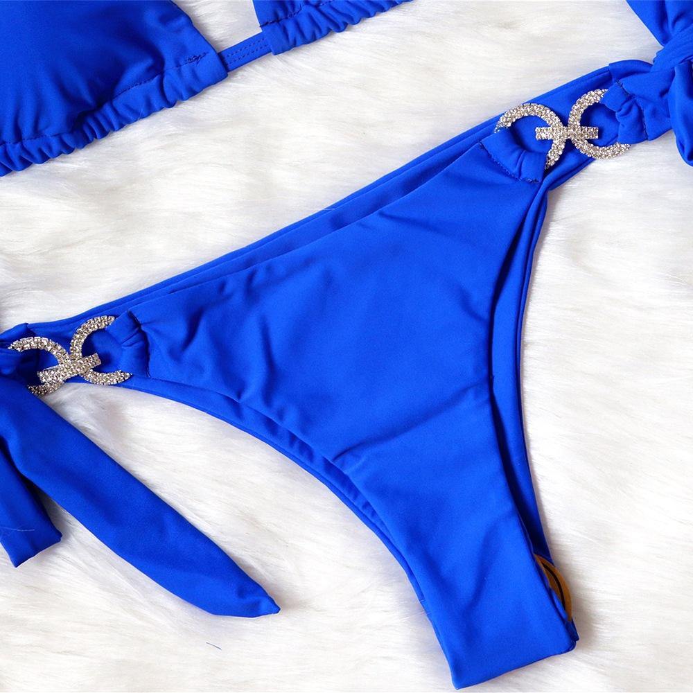 Sexy Rhinestone Summer Beach Bikni-STYLEGOING