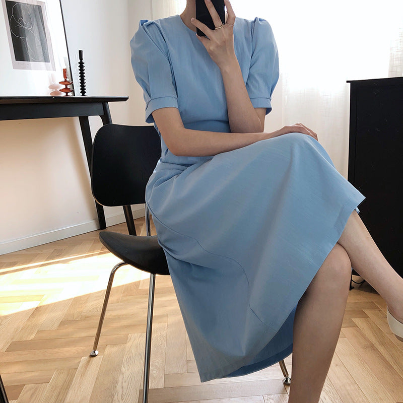 Summer French Style Elegant Midi Dresses