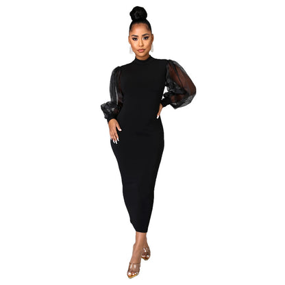 Black Long Sleeves Dresses for Women