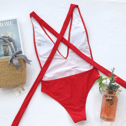 Women Sexy One Piece Bikini Swimwear