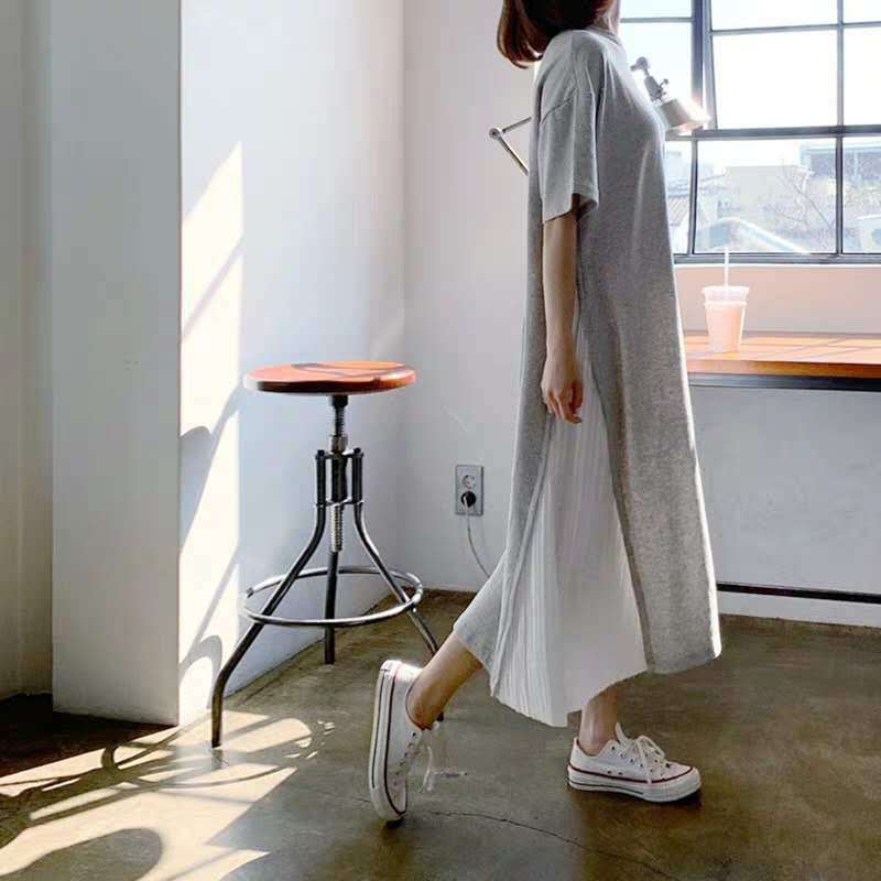 Summer Cotton Casual Women Midi Dresses