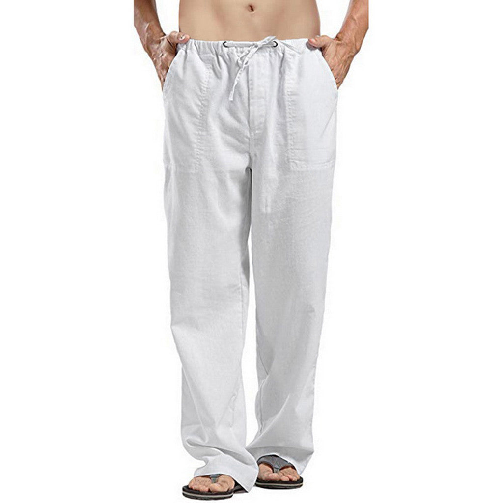 Casual Linen Men's Summer Pants