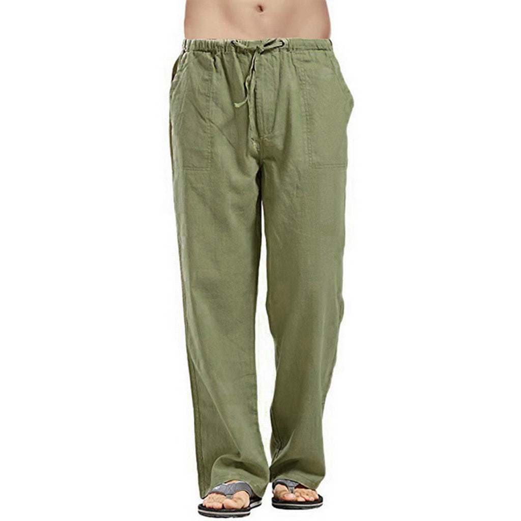 Casual Linen Men's Summer Pants