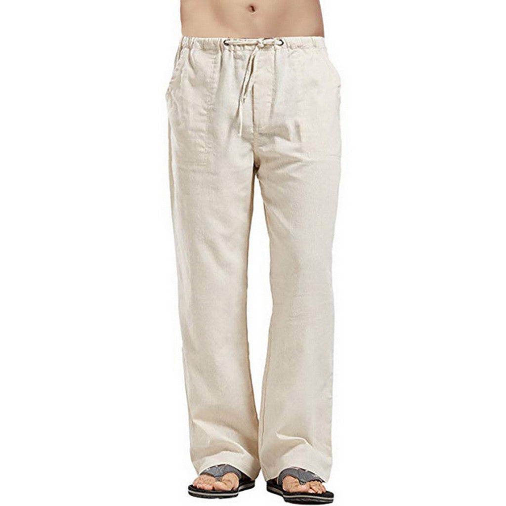 Casual Linen Men's Summer Pants