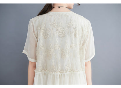 Summer Fairy Chiffon Women Plus Sizes Dresses