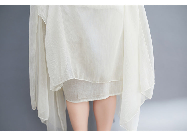 Summer Fairy Chiffon Women Plus Sizes Dresses