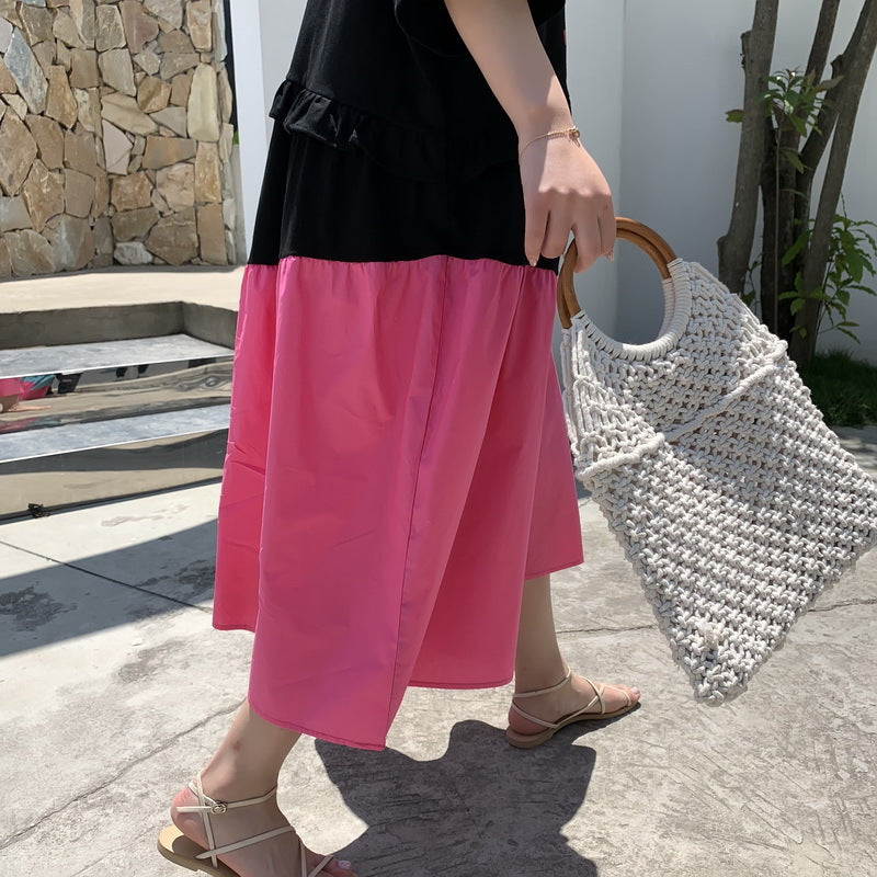 Casual Summer Loose Plus Sizes Midi Dresses