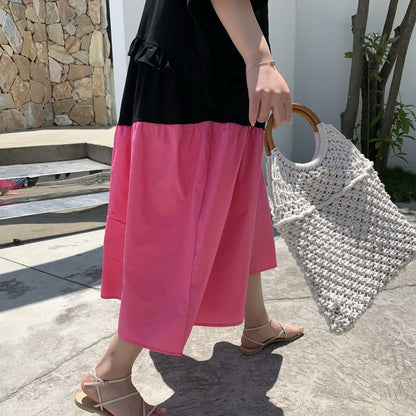 Casual Summer Loose Plus Sizes Midi Dresses