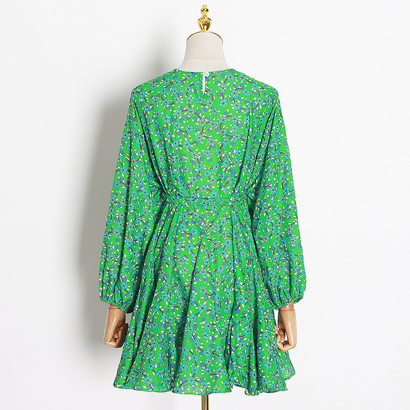 Elegant Long Sleeves Short Dresses