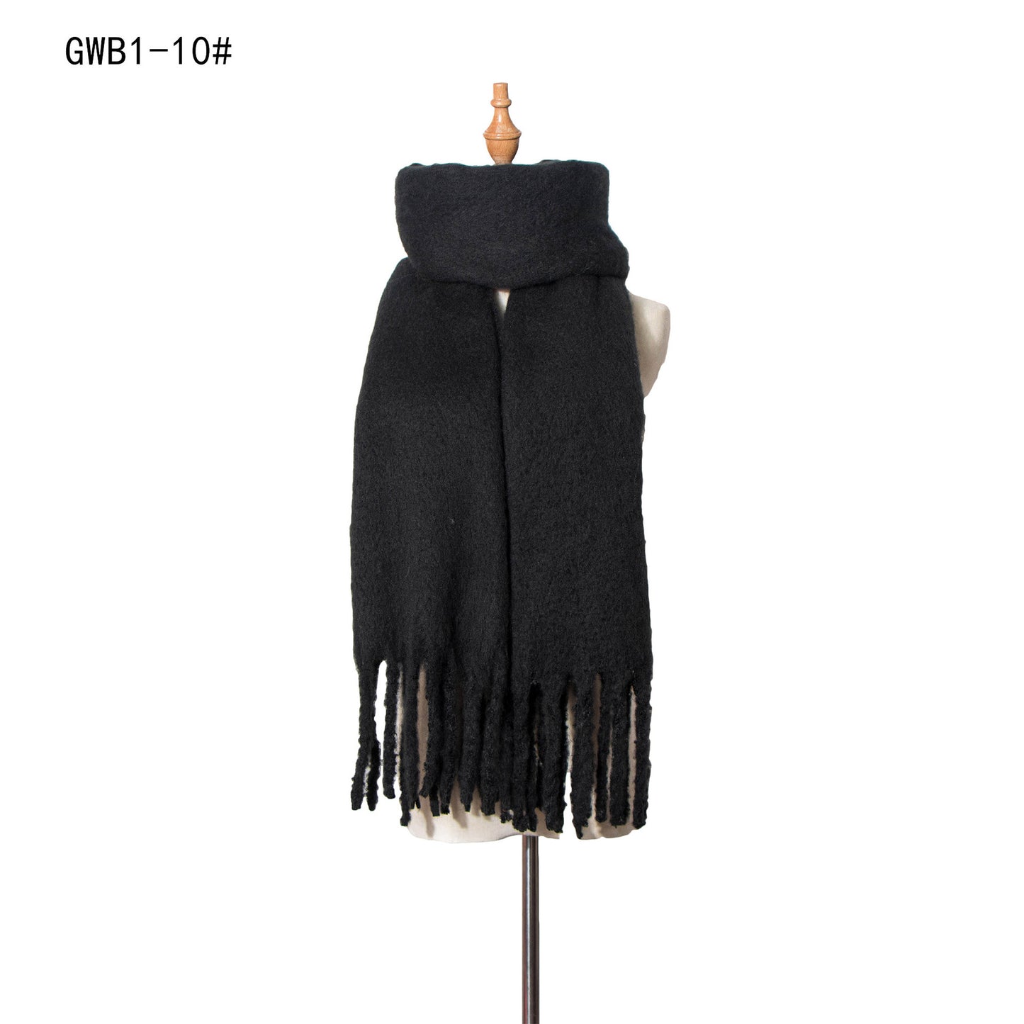 Winter Tassels Women Scarfs/capes