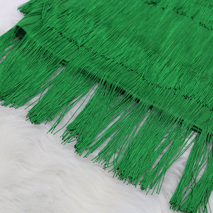 Sexy High Waist Tassels Skirts