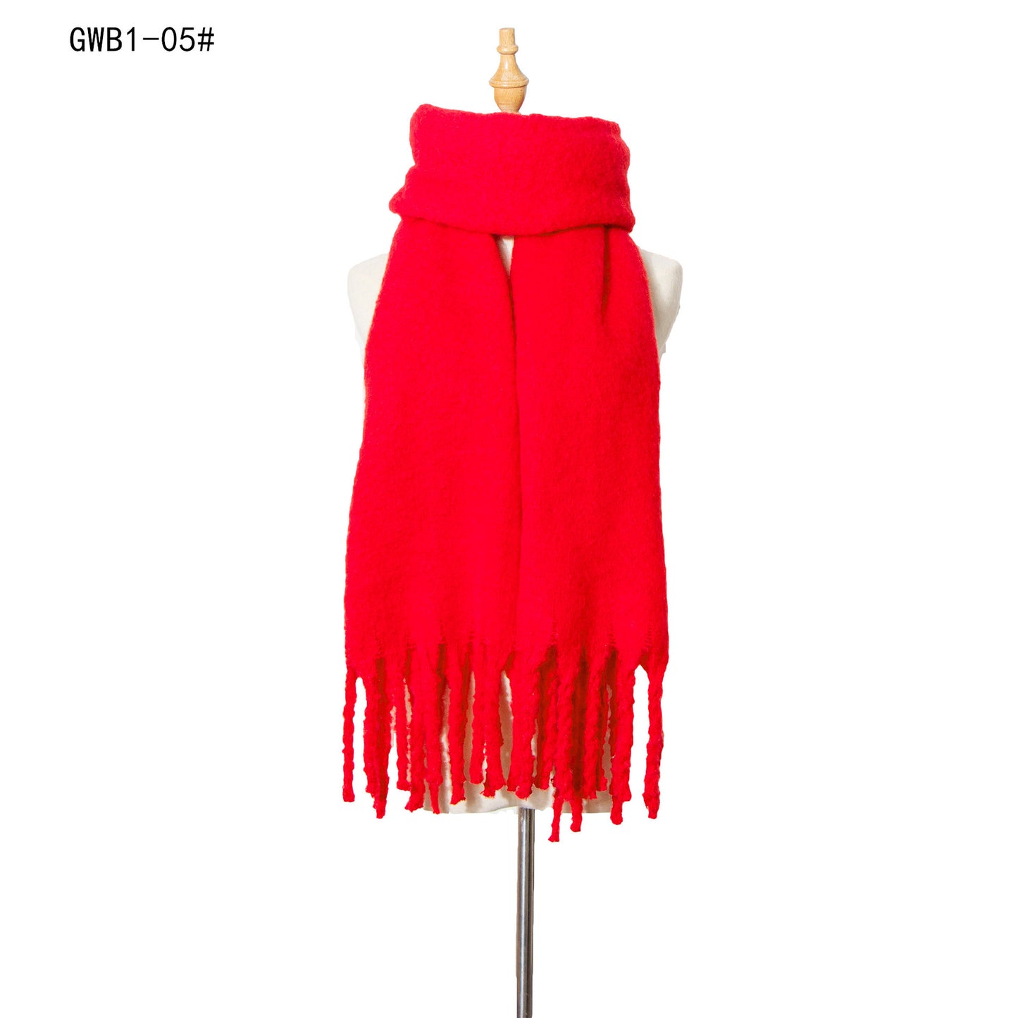 Winter Tassels Women Scarfs/capes