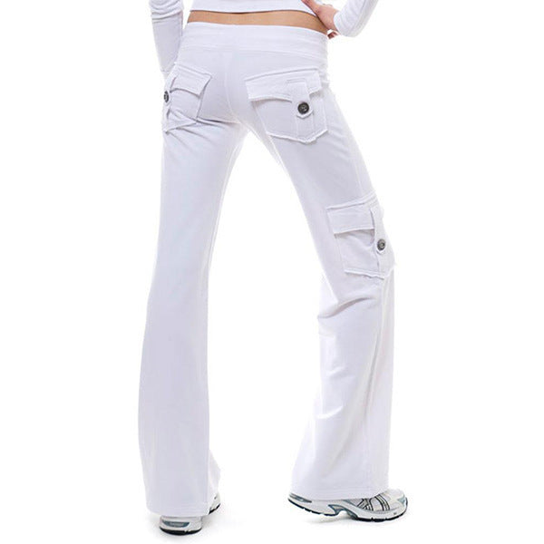 Women Elastic Waist Pants