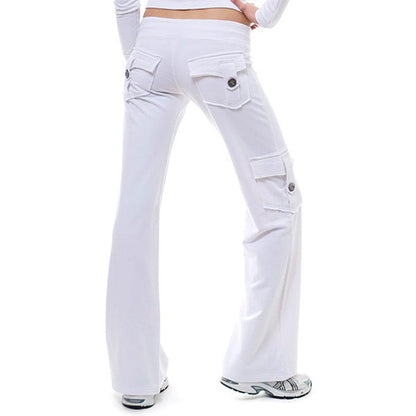 Women Elastic Waist Pants