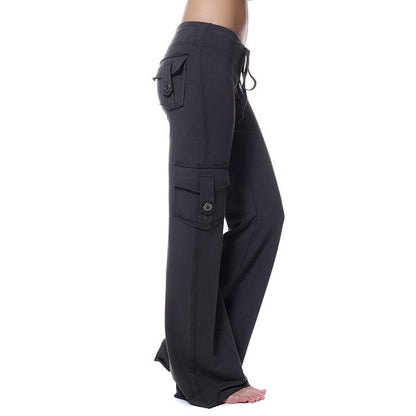 Women Elastic Waist Pants