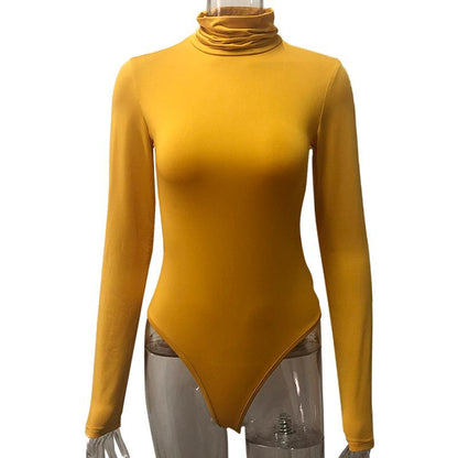 Sexy Long Sleeves Basic Jumpsuits