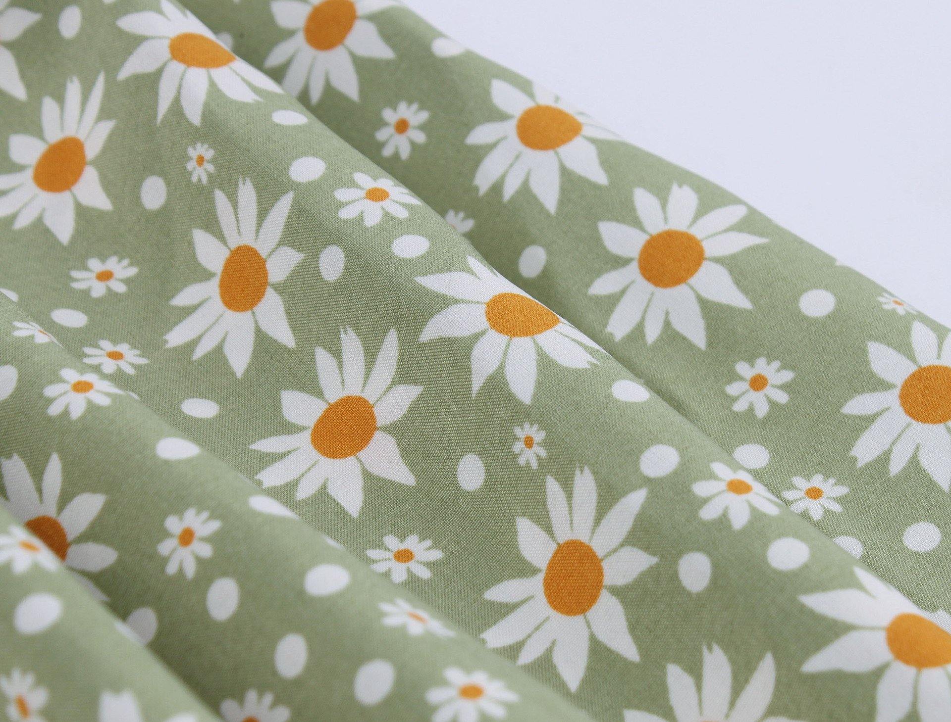 Summer Sleevess Retro Floral Print Women Dresses-STYLEGOING