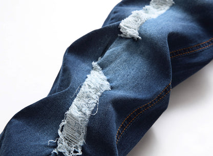 Casual Broken Holes Men's Jean Pants