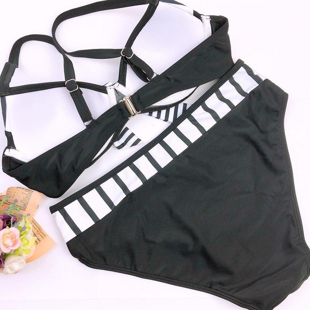Black Women Summer Beach Bikini Swimwear-STYLEGOING