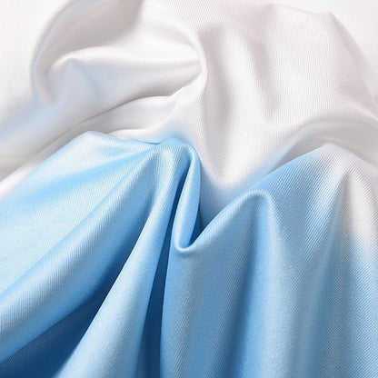 Summer Loose Dyed V Neck T Shirts-STYLEGOING