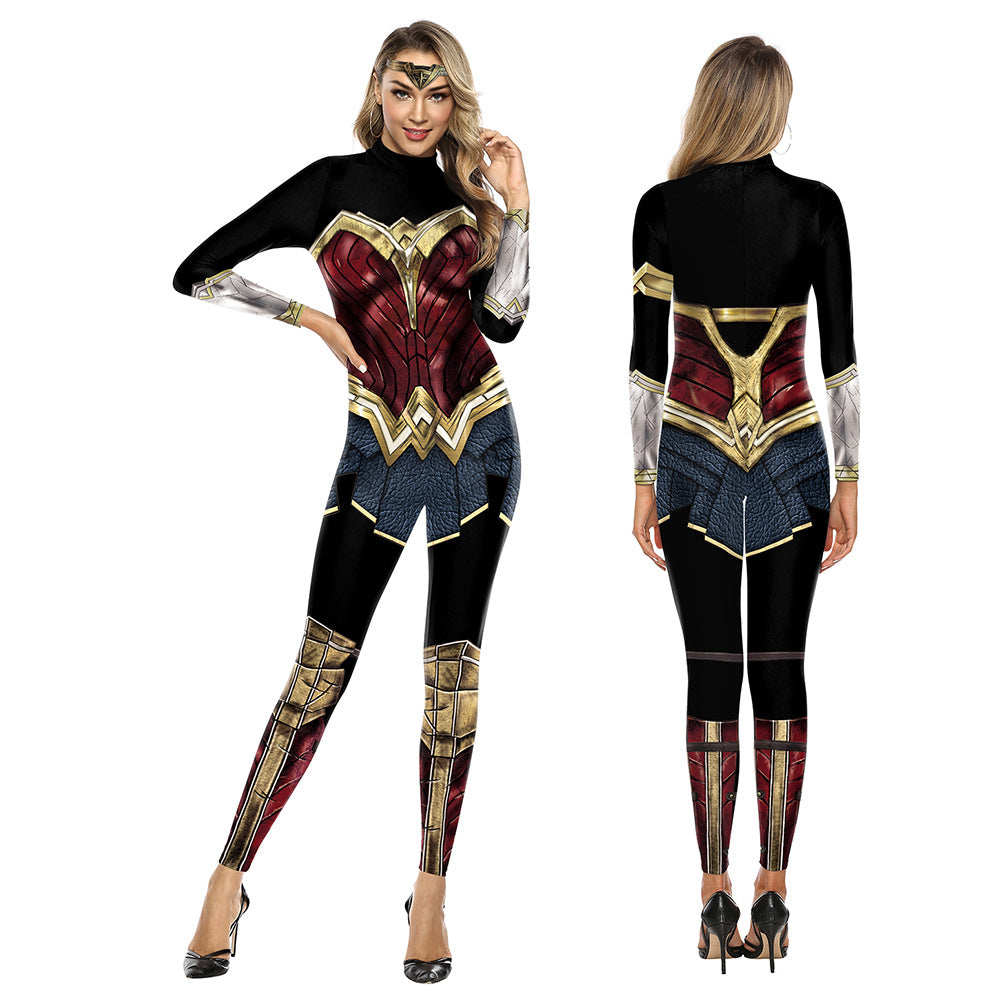 Halloween Justice League Jumpsuits Cosplay for Women