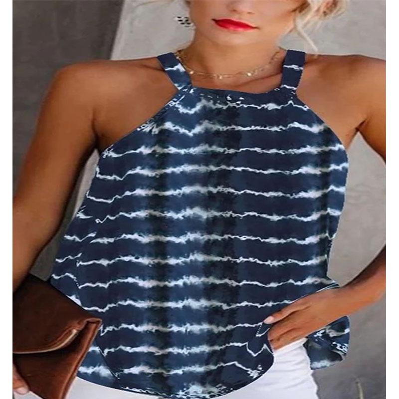 Summer Sexy Round Neck Crop Tops-STYLEGOING