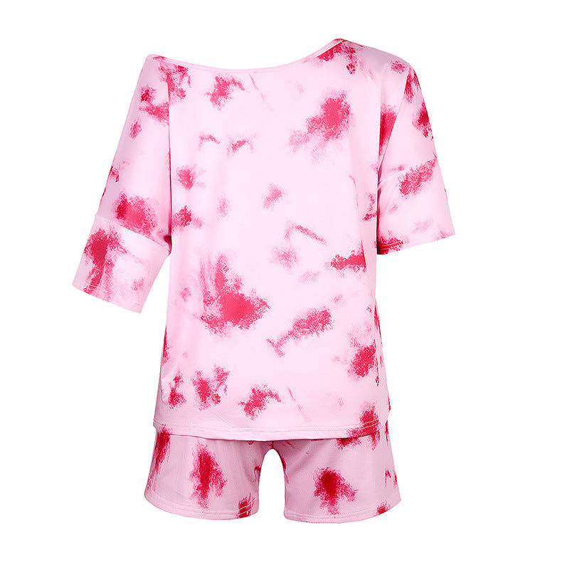 Casual Dyed Two Pieces Women Out Suits