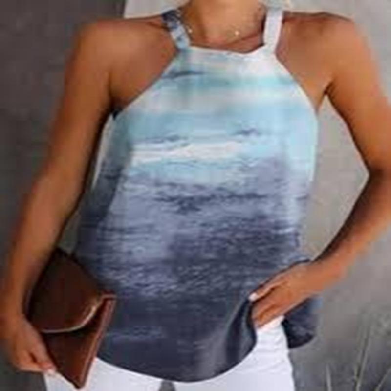 Summer Sexy Round Neck Crop Tops-STYLEGOING