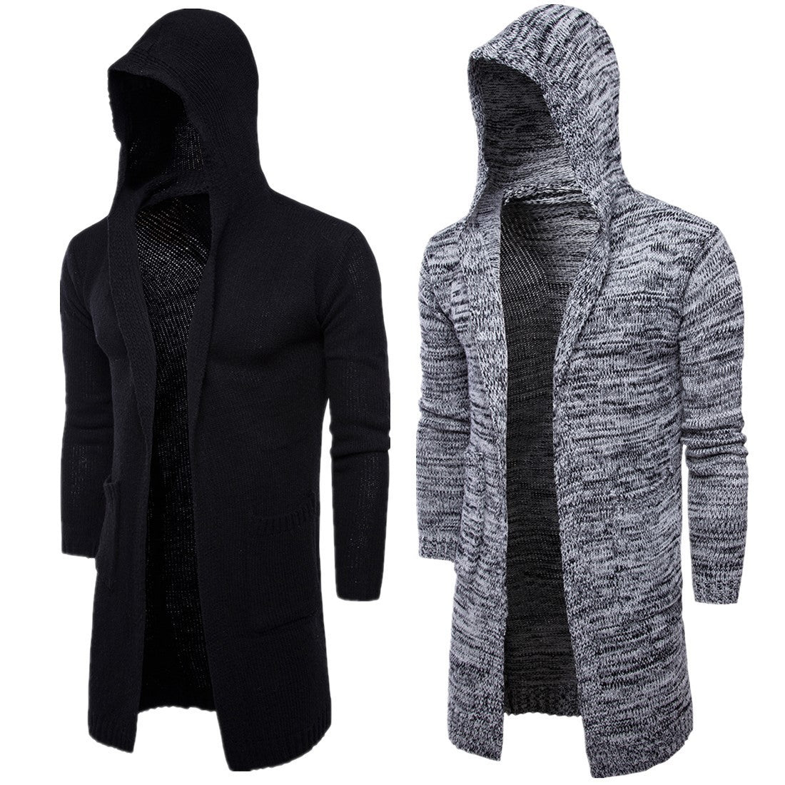 Fall Knitting Cardigan Coats for Men