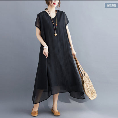 Cozy Summer Plus Sizes Women Dresses