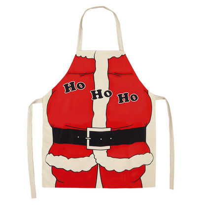 Merry Christmas Cartoon Design Aprons