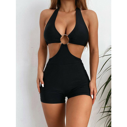 Sexy One Piece Hollow Out Monokini-STYLEGOING