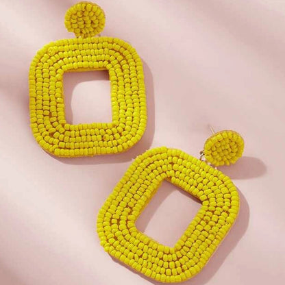 Ethic Bohemian Sweetheart Handmade Earrings