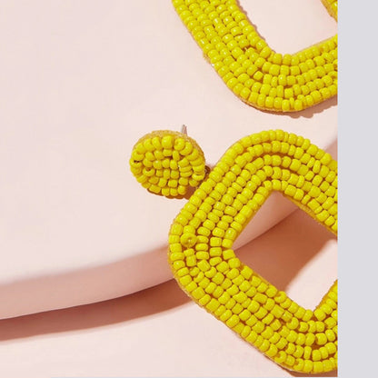 Ethic Bohemian Sweetheart Handmade Earrings