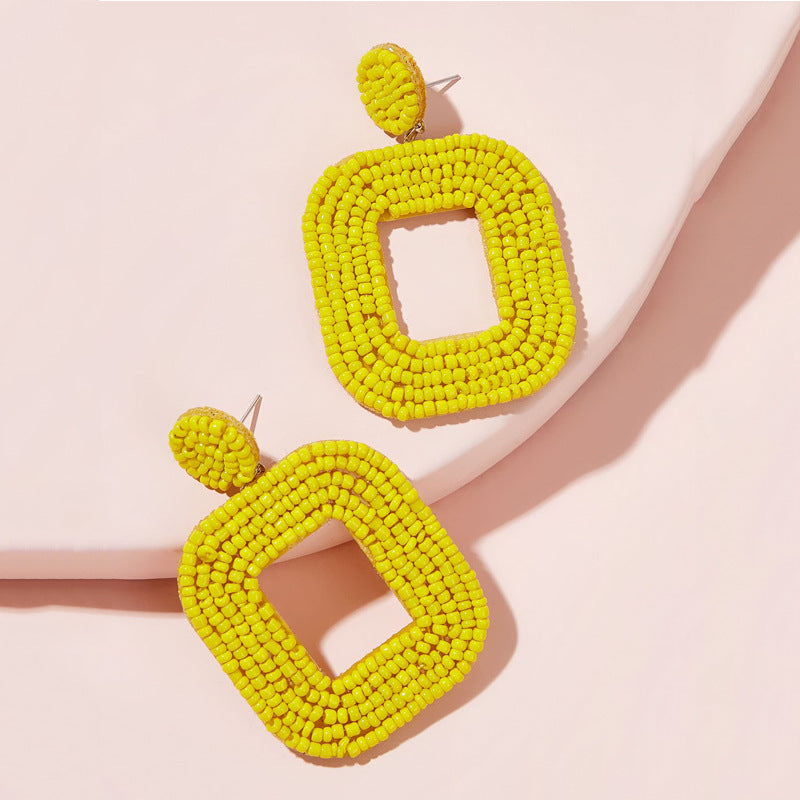 Ethic Bohemian Sweetheart Handmade Earrings