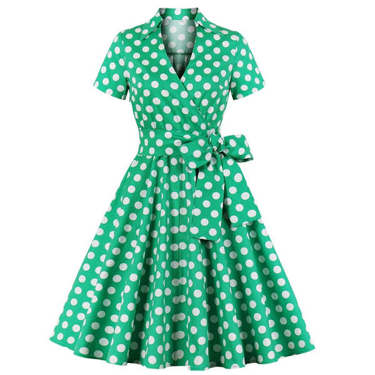 Short Sleeves Plus Size Vintage Ball Dresses-STYLEGOING
