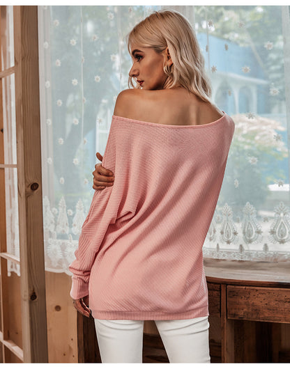 Sexy Off The Shoulder Batwing Women Blouses for Women