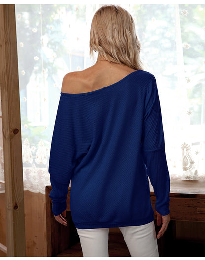 Sexy Off The Shoulder Batwing Women Blouses for Women