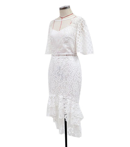 Sexy Mermaid Long Lace Dresses